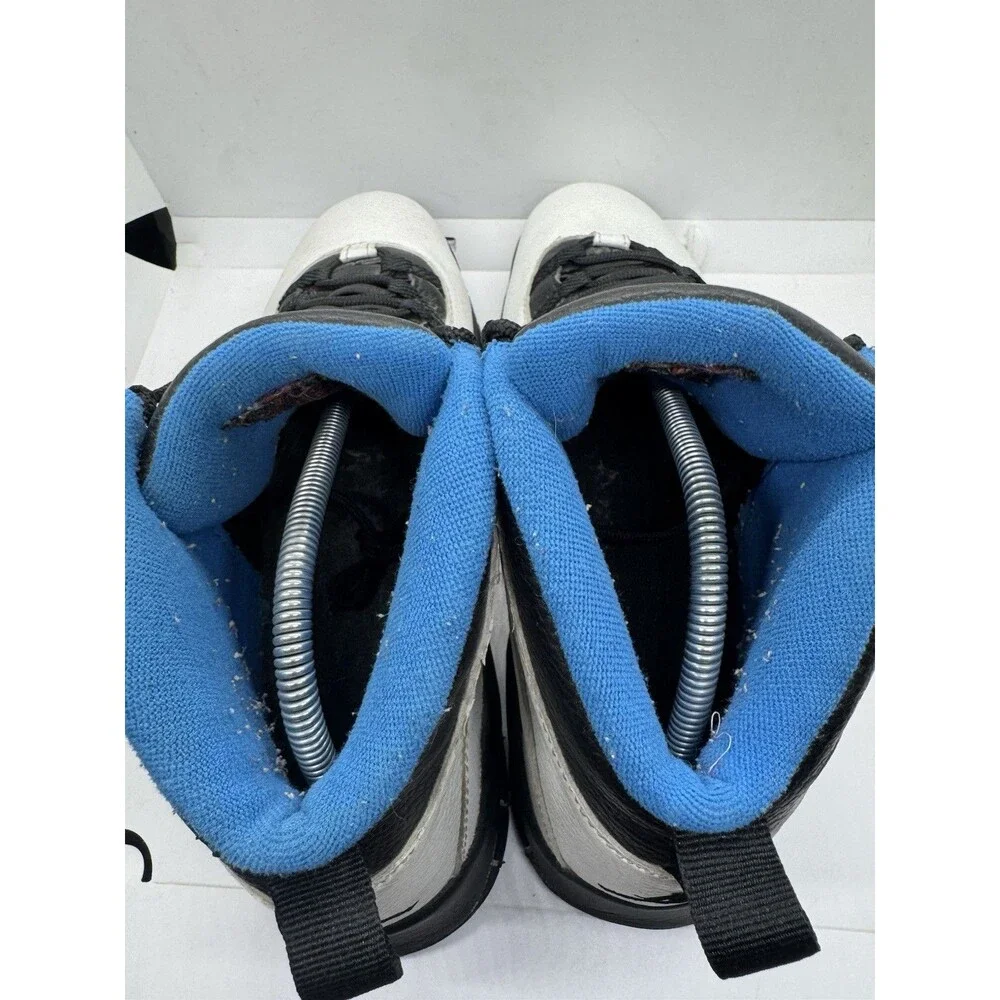 Air Jordan 10 Powder Blue Retro Mens Size 10 White Shoes Sneakers Vintage